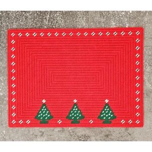 Vintage 1970s Christmas Placemats